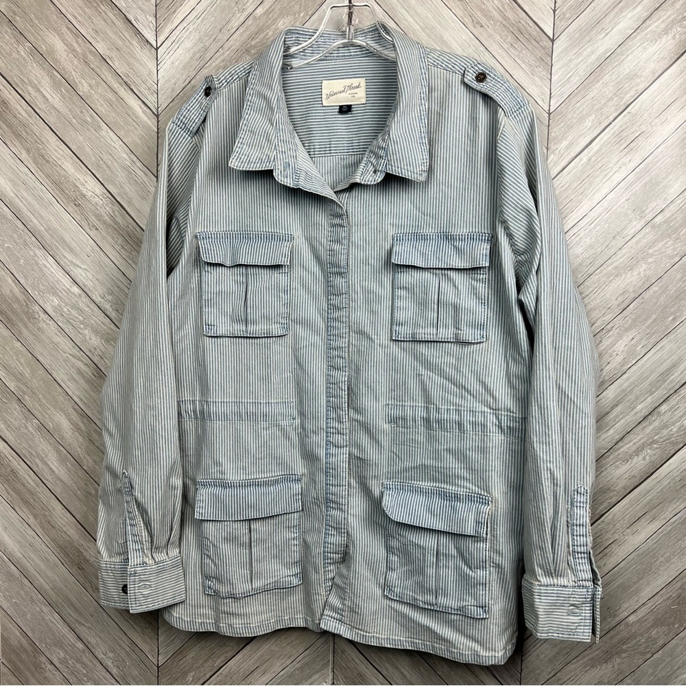 Women’s Universal Thread Button Down Denim Jean S… - image 1